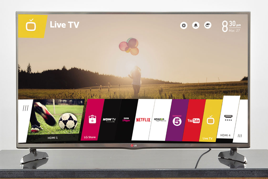 Smart Tivi 3D LED LG 55LB650T 55 inch Màu Xám