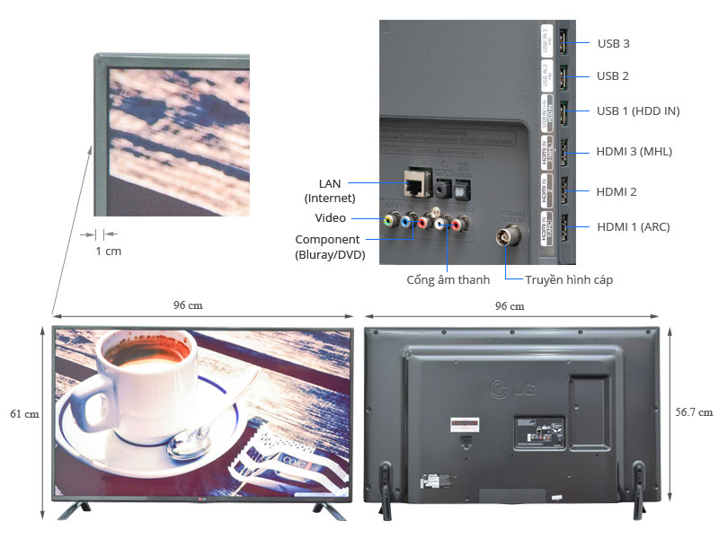 Smart Tivi LED LG 42LB631T 42 inch