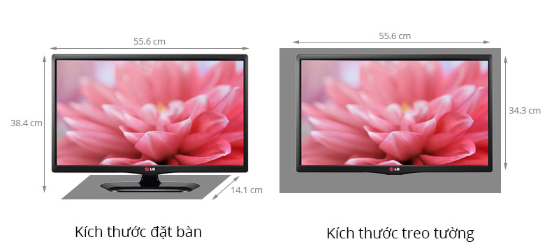 Tivi LED LG 24LB450A 24 inch