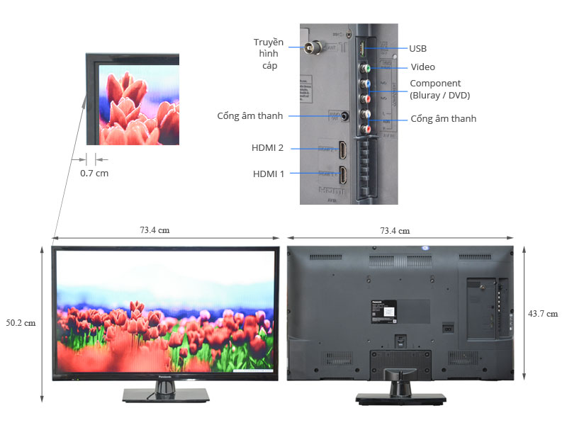 Tivi LED Panasonic TH-32A410V 32 inch