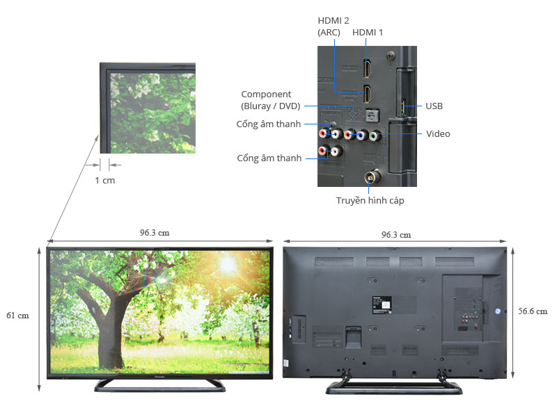 Tivi LED Panasonic TH-42A400V 42 inch