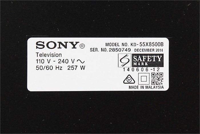 Internet Tivi 3D LED Sony KD-55X8500B 55 inch Màu Đen