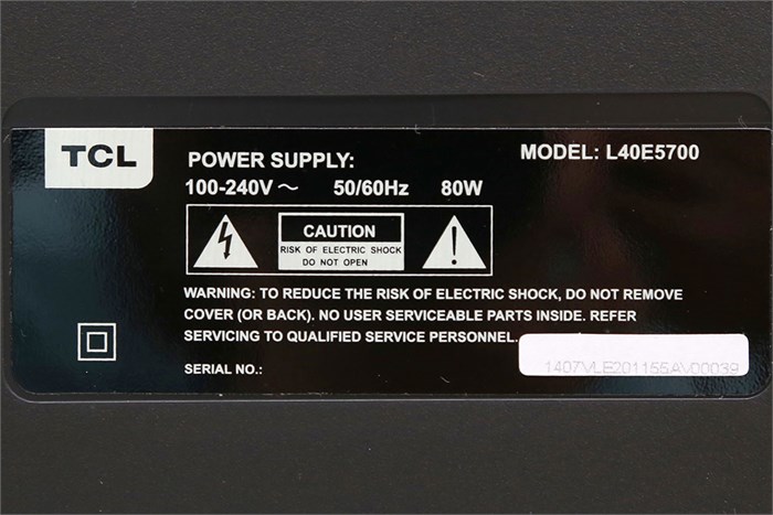 Smart Tivi 3D LED TCL L40E5700 40 inch