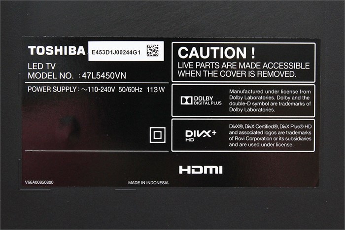Smart Tivi LED Toshiba 47L5450 47 inch