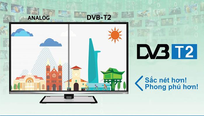 DVB-T2 cung cấp hình ảnh HD với chất lượng sắc nét