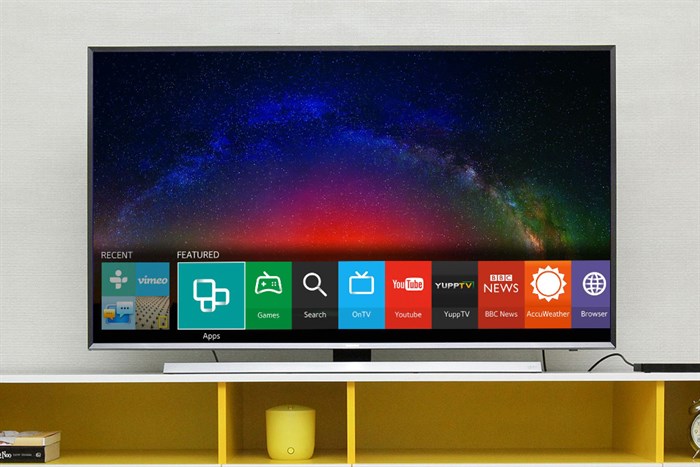 Smart Tivi LED Samsung UA55JU7000 55 inch Màu Đen
