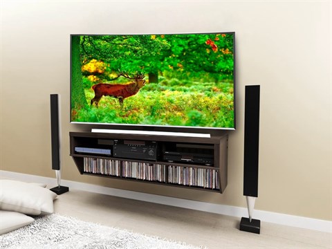 Samsung UA65JU7500 có thiết kế màn hình cong thanh lịch