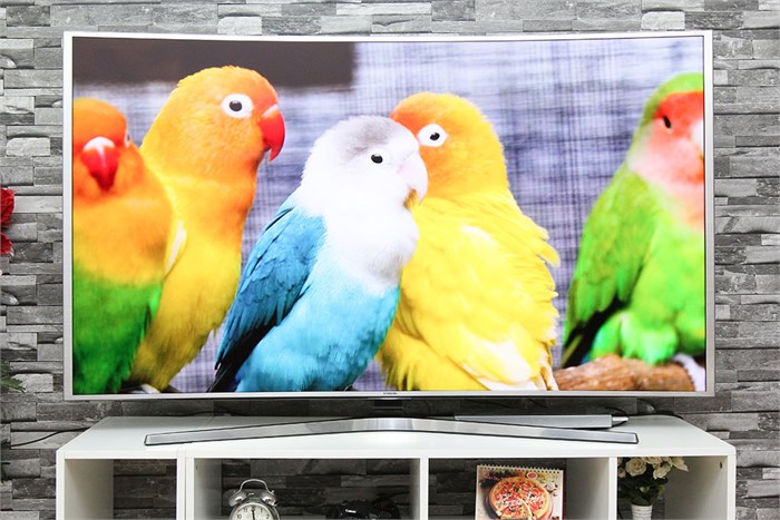 Smart Tivi Cong Samsung 55 inch UA55JS9000 Màu Xám