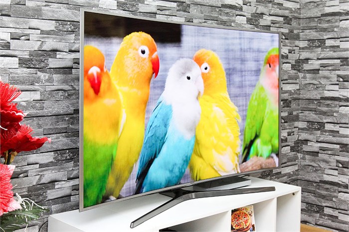 Smart Tivi Cong Samsung 55 inch UA55JS9000 Màu Xám