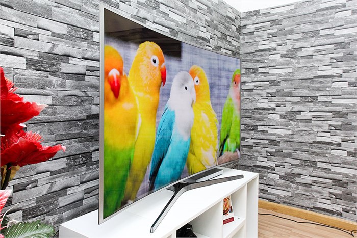 Smart Tivi Cong Samsung 55 inch UA55JS9000 Màu Xám