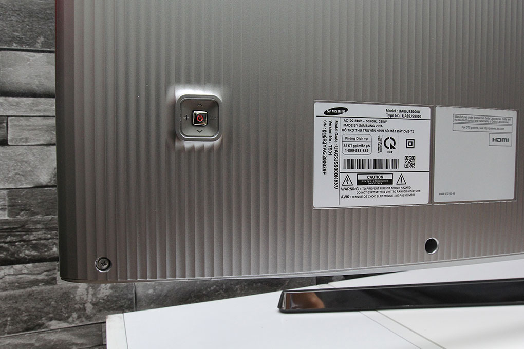 Smart Tivi Cong Samsung 65 inch UA65JS9000 Màu Xám