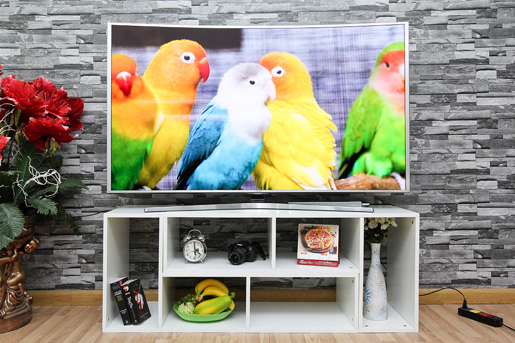 Smart Tivi Cong Samsung 65 inch UA65JS9000 Màu Xám