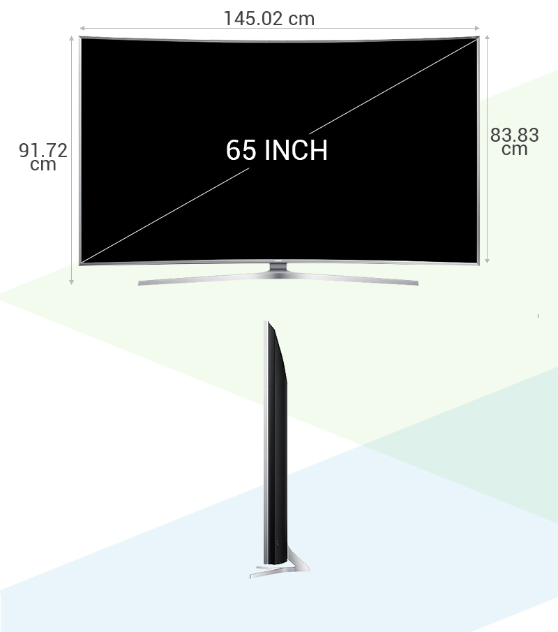 Smart Tivi Curved Samsung UA65JS9500 65 inch - Thông số kỹ thuật