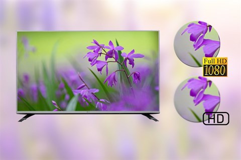 LG 49LF540T có độ phân giải Full HD