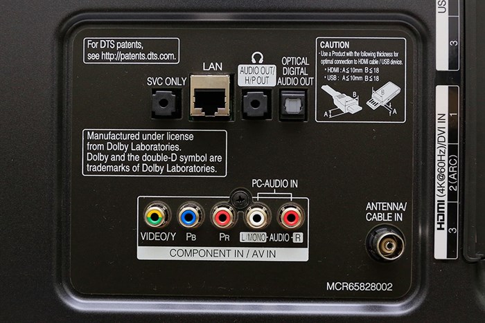 Smart Tivi LG 55 inch 55UF850T Màu Đen