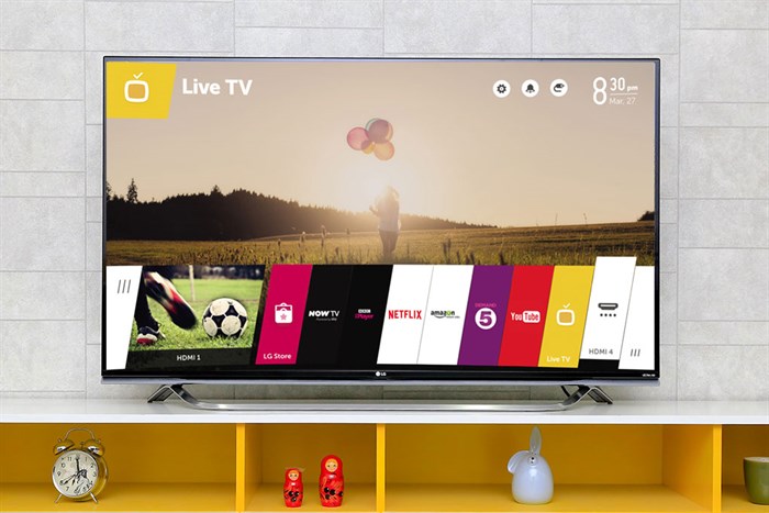 Smart Tivi LG 55 inch 55UF850T Màu Đen