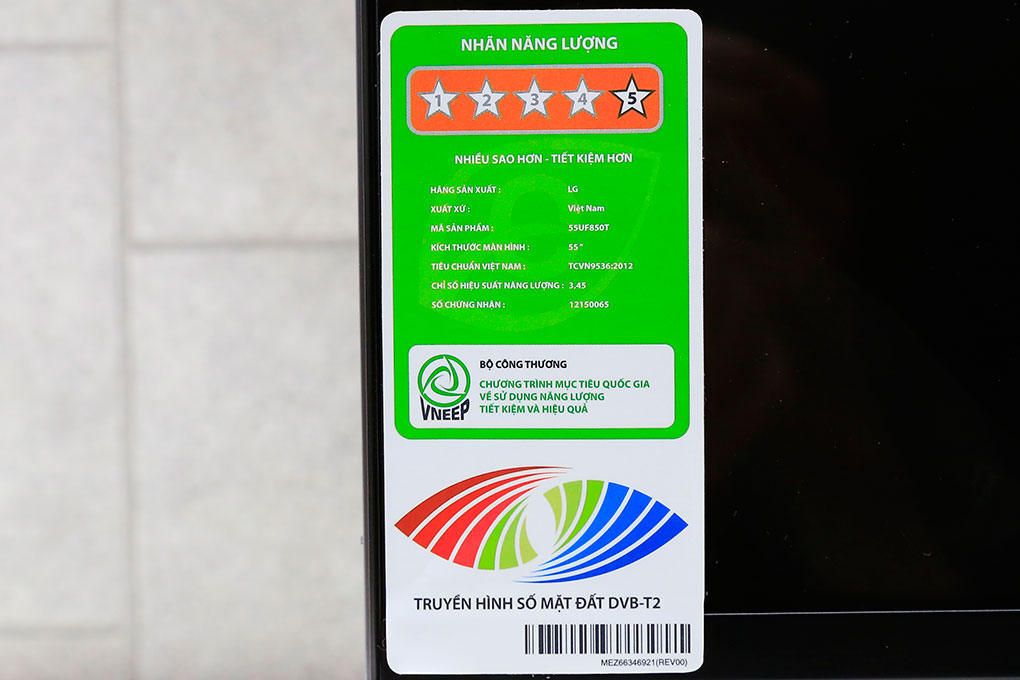 Smart Tivi LG 55 inch 55UF850T Màu Đen