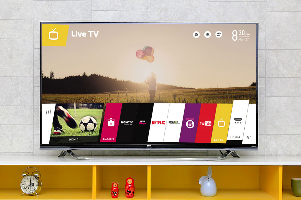 Smart Tivi LG 55 inch 55UF850T Màu Đen