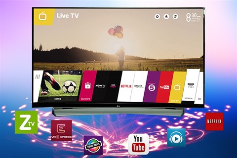 LG 65UG870T sử dụng hệ điều hành WebOS