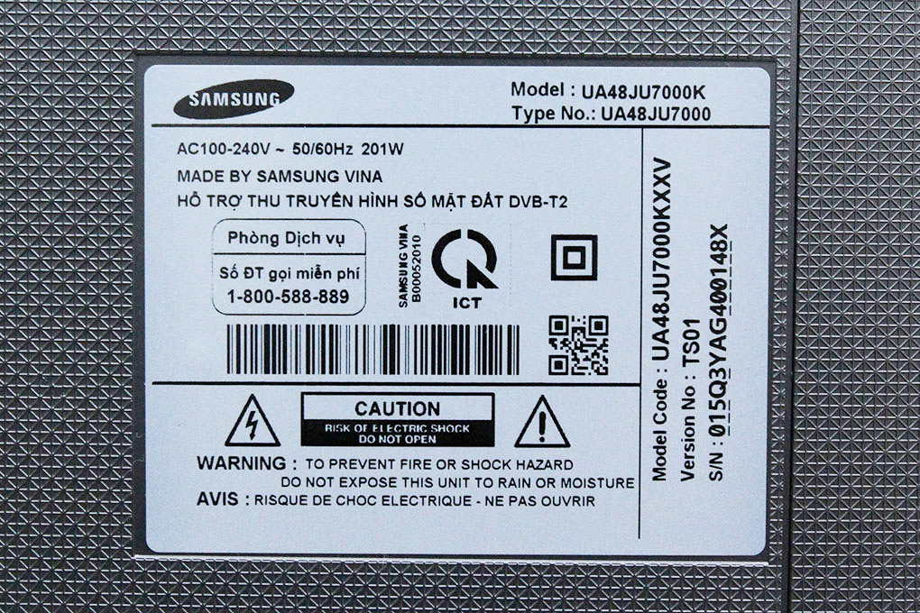 Smart Tivi Led Samsung UA48JU7000 48 inch Màu Xám