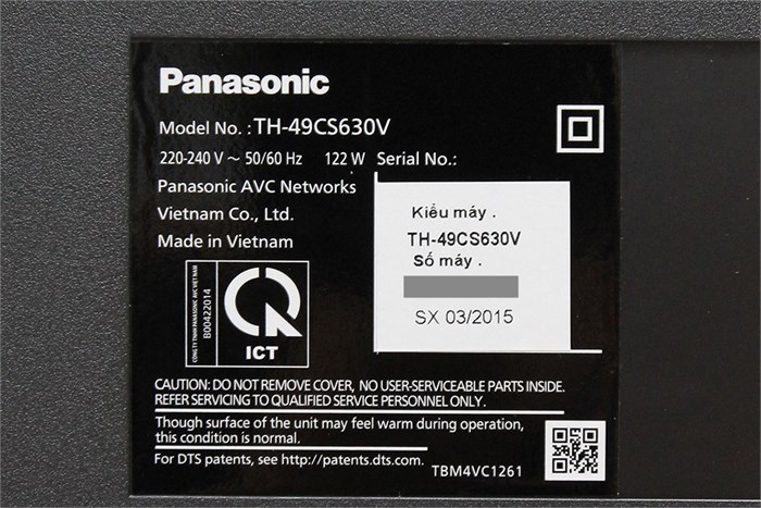 Smart Tivi Panasonic 49 inch TH-49CS630V