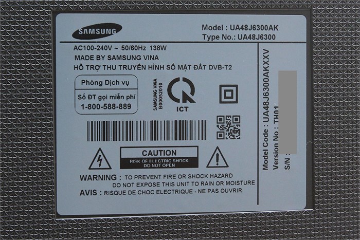 Smart Tivi Cong Samsung 48 inch UA48J6300 Màu Xám