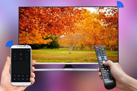 Điều khiển tivi dễ dàng bằng điện thoại