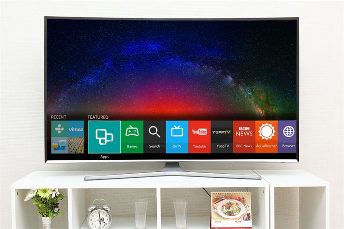 Smart Tivi Cong Samsung 55 inch UA55J6300 Màu Xám