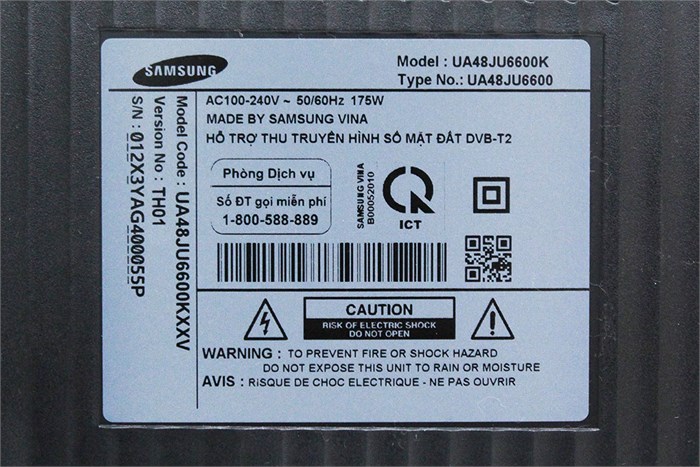 Smart Tivi Cong 48 inch Samsung UA48JU6600 Màu Xám