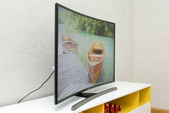 Smart Tivi Cong 48 inch Samsung UA48JU6600 Màu Xám