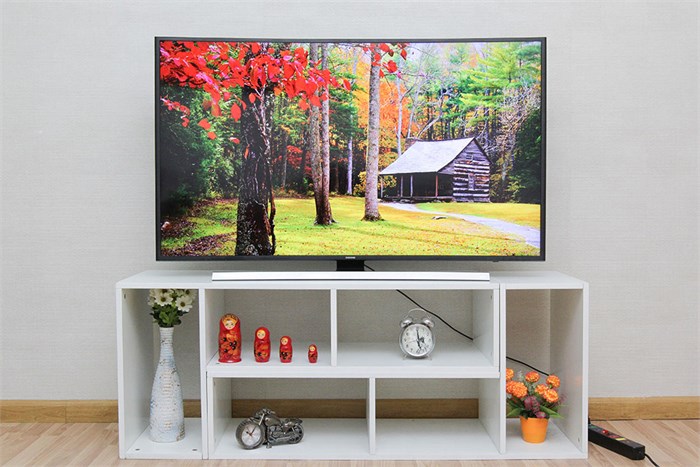 Smart Tivi Cong Samsung 55 inch UA55JU6600 Màu Xám