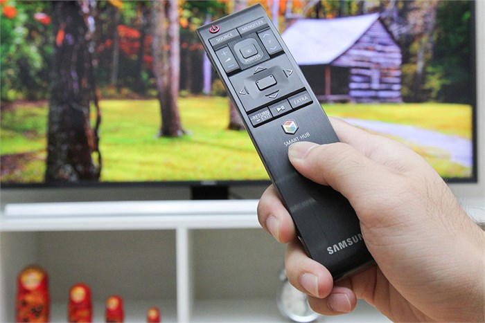 Smart Tivi Cong Samsung 55 inch UA55JU6600 Màu Xám