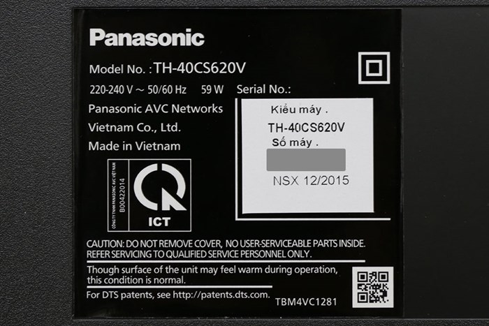Smart Tivi Panasonic 40 inch TH-40CS620V