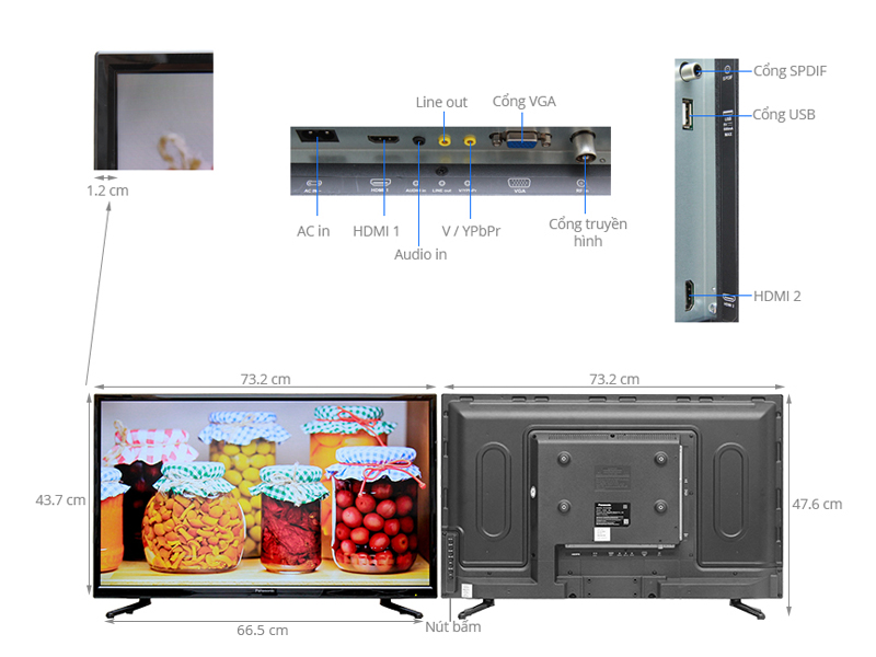 Tivi Panasonic 32 inch TH-32C300V