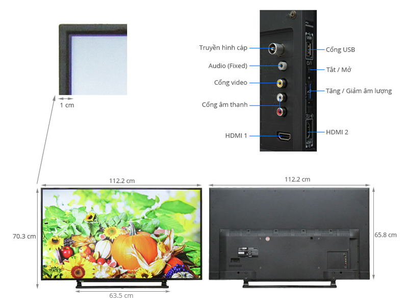 Tivi Toshiba 50 inch 50L2550