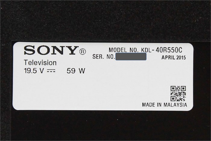 Internet Tivi Sony 40 inch 40R550C Màu Đen