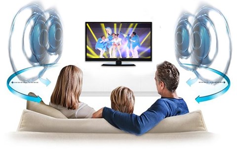 TCL L24D2700D trang bị âm thanh vòm ảo