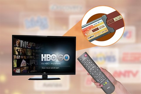 TCL L24D2700D trang bị khe cắm CI+