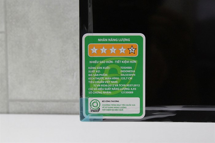 Smart Tivi Toshiba 50 inch 50L5550 Màu Xám