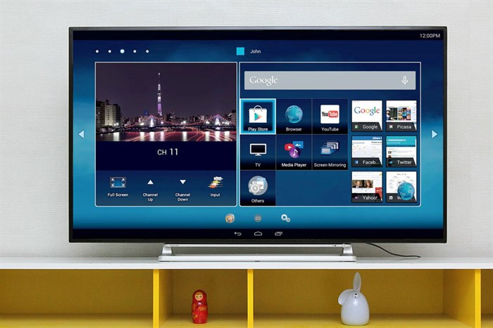 Smart Tivi Toshiba 55 inch 55L5550 Màu Xám