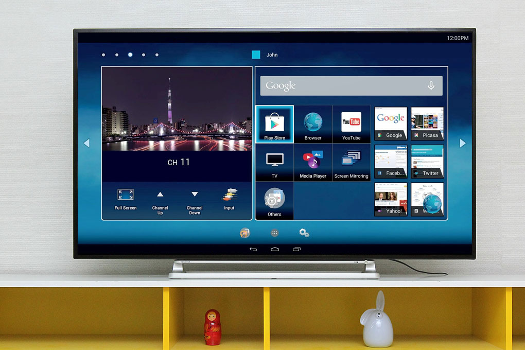 Smart Tivi Toshiba 55 inch 55L5550 Màu Xám