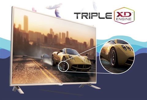 Smart Tivi LG 32 inch 32LF581D - Triple XD Engine