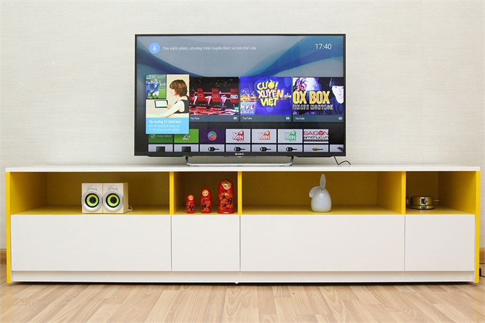 Android Tivi Sony 43 inch KDL-43W800C Màu Đen