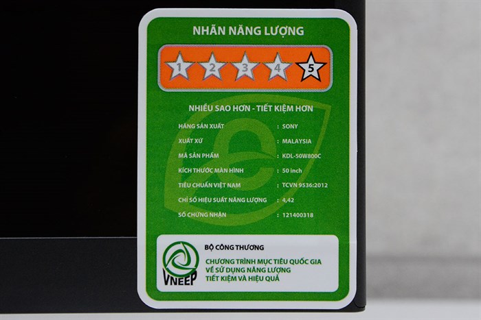 Android Tivi Sony 50 inch KDL-50W800C Màu Đen