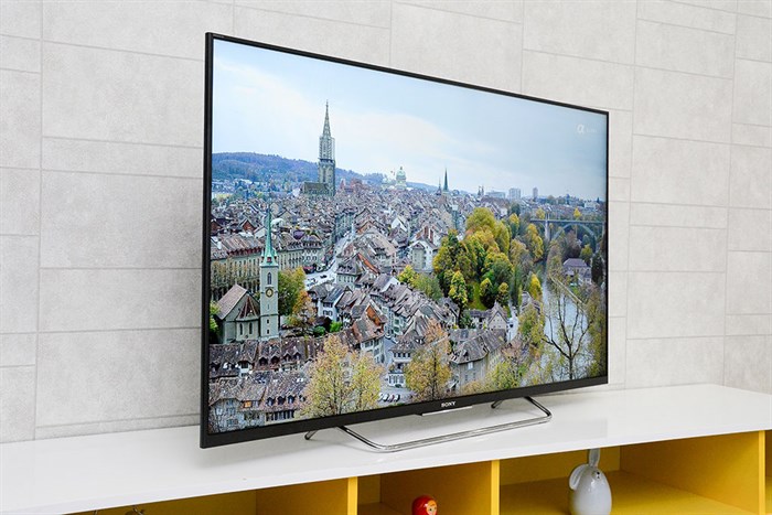 Android Tivi Sony 50 inch KDL-50W800C Màu Đen