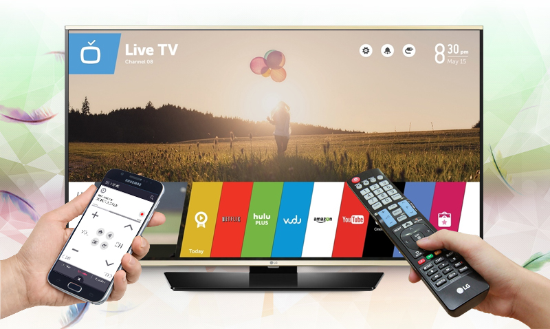 Smart Tivi LED LG 43LF631V 43 inch - Điều khiển tivi với chính điện thoại của bạn qua ứng dụng LG TV Remote