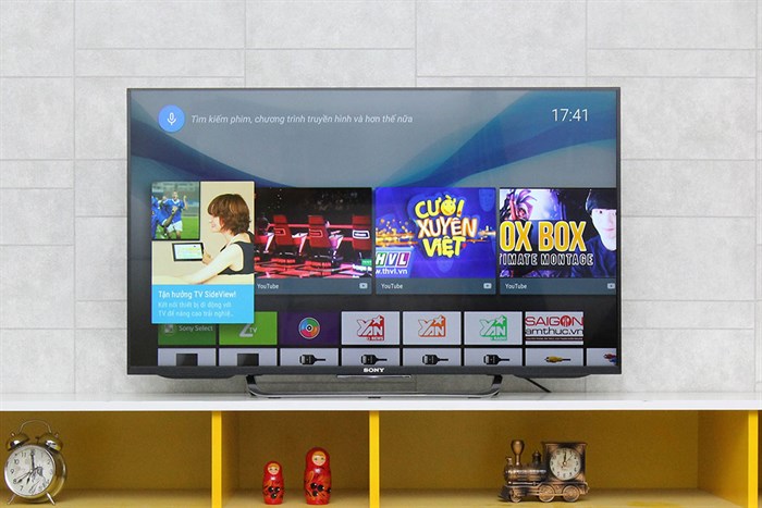 Android Tivi Sony 43 inch KD-43X8300C Màu Đen
