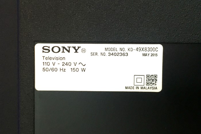 Android Tivi Sony 49 inch KD-49X8300C Màu Đen