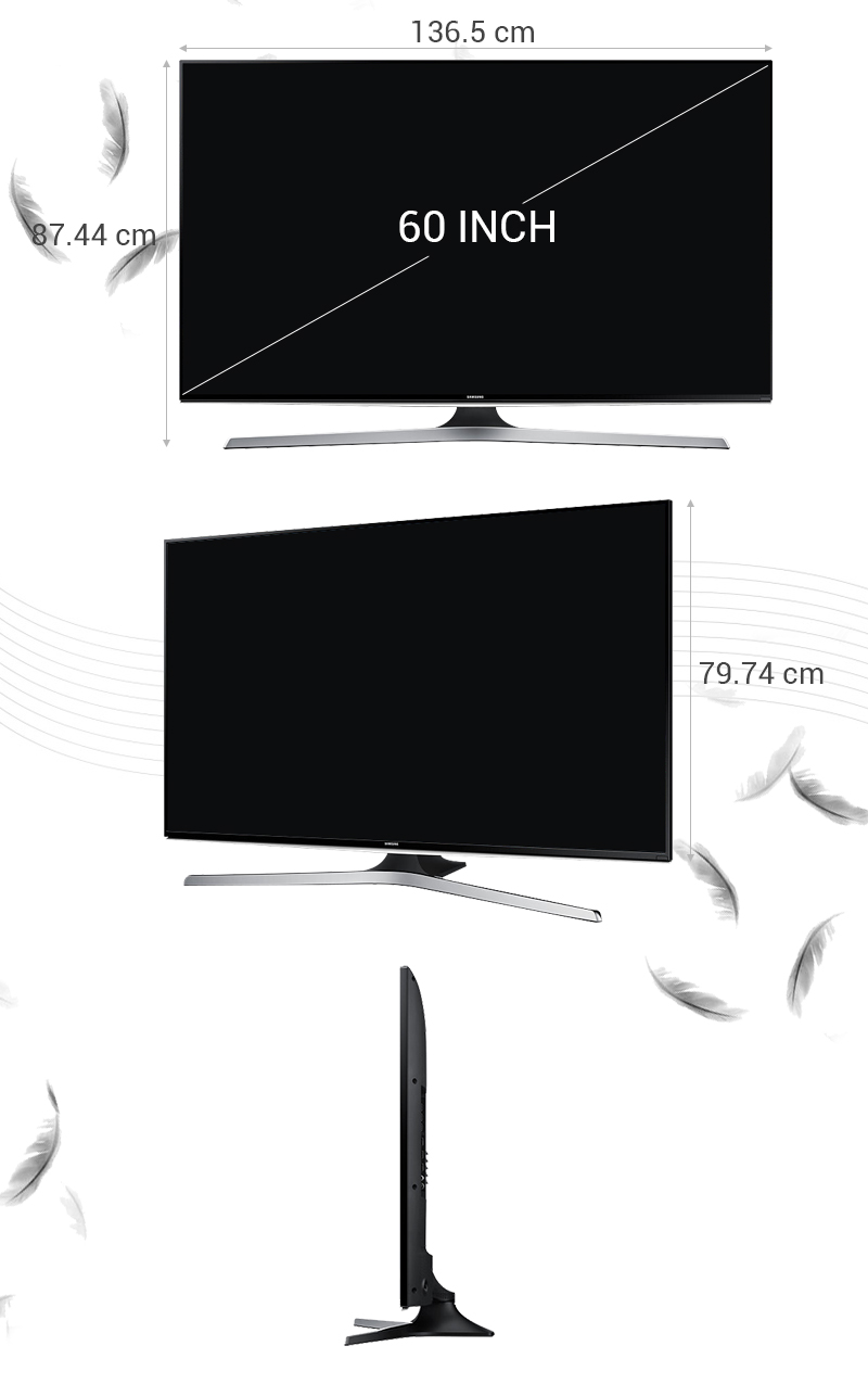 Smart Tivi LED Samsung UA60J6200 60 inch - Thông số