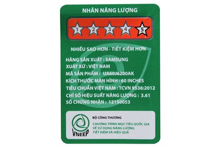 Smart Tivi Samsung 60 inch UA60J6200 Màu Đen